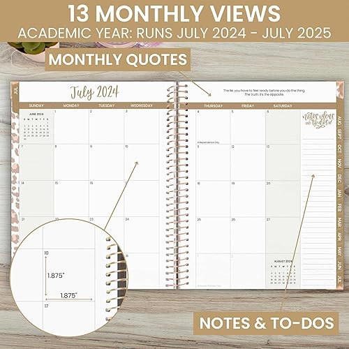 Miniatura 3 de HARDCOVER bloom daily planners 2024-2025 - Agenda de año académico (8.5 x 11 pulgadas) (julio de 2024 a julio de 2025) - Organizador de