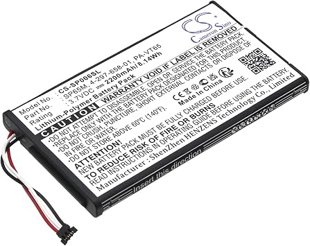Cameron Sino 2200mAh Replacement Battery for Sony PS Vita, PlayStation Vita, PCH-1006, PCH-1001, PCH-1101, PSV 1000, SP65M, 4-297-658-01, PA-VT65