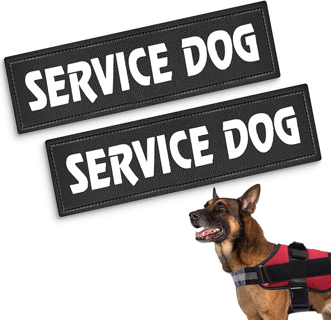 Dog Vest Patches, Service Dog/in Training/Emotional Support/Therapy Dog/DO NOT PET