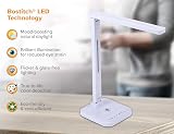 PureOptics LED Four adjustable color temperature modes Qi Wireless Charging LED Desk Lamp, Dimmable, White – view 6