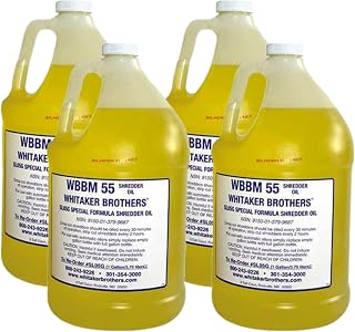 Gallon Kit for Auto Oiler Paper Shredders | 4 Gallons of Shredder Oil (Hanging Style Bracket)