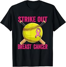 Strike Out Breast Cancer Awareness Softball Fighters T-Shirt