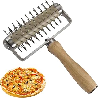 Pizza Stipproller Edelstahl, Gitterrolle Spikes