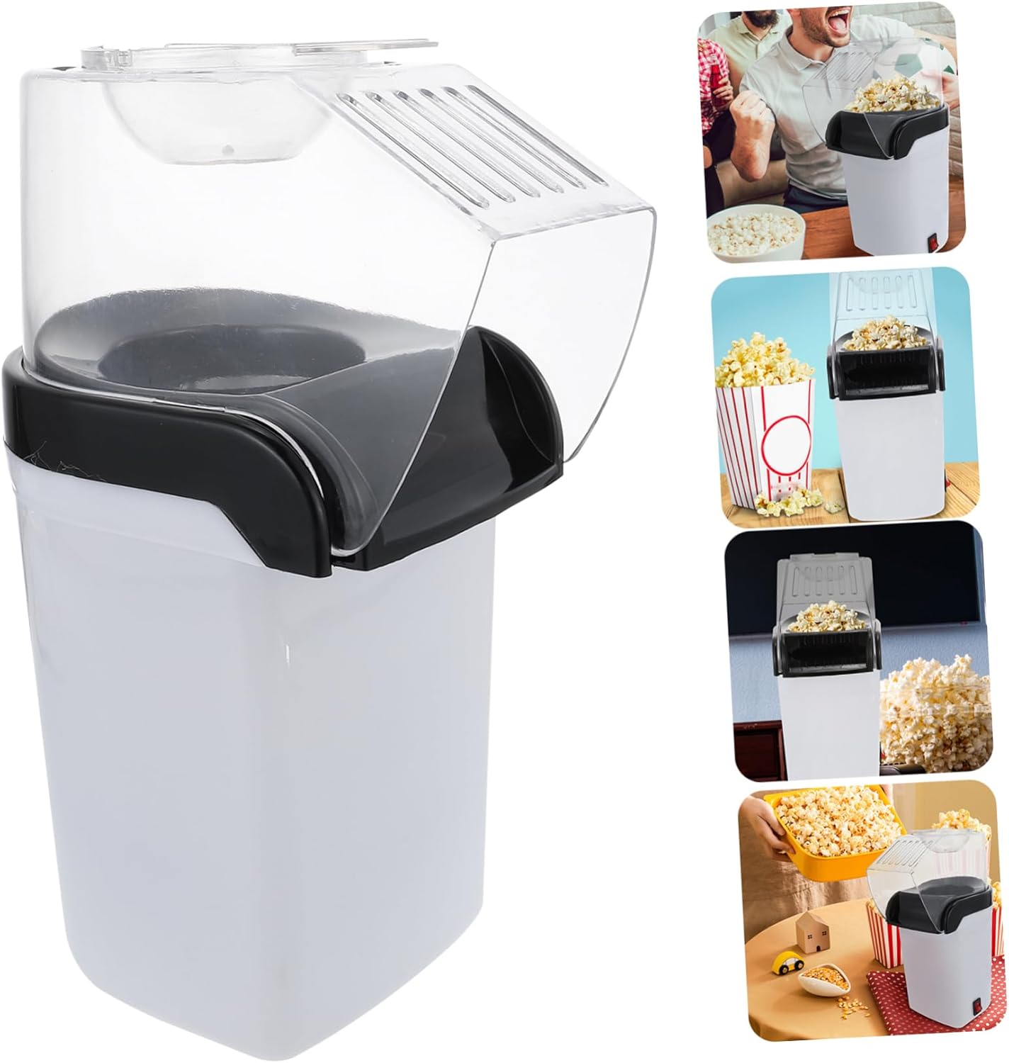 Domestic Popcorn Maker Electric Popcorn Machine Home Use Heat Resistant