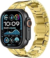Vista 127 de WINGLE Correas de titanio para Apple Watch Band Ultra 3/2/1 Band Ultra de 1.929 in Series 11 10 1.811 in 1.772 in 1.732 in 1.654 in SE 3/2/1 Series