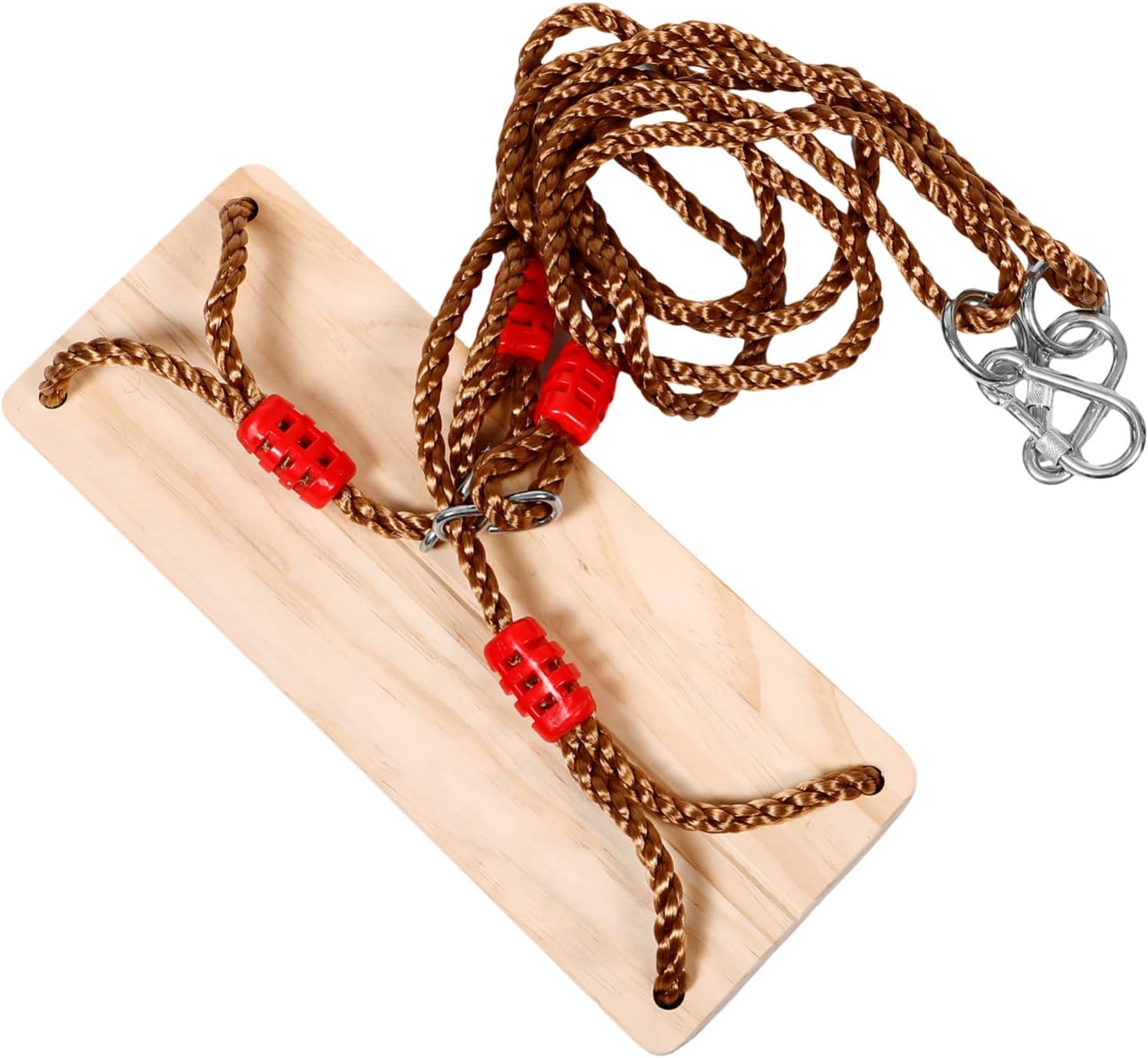 Wooden Tree Swing for Charming Hanging Wooden Swing Seat for Outdoor Fun for Backyard Garden and Porch Secure and Comfortable Design