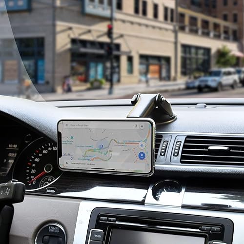 Miniatura 8 de 1Zero Soporte magnético para teléfono con brazo telescópico de extensión rápida, manos libres para parabrisas y tablero, compatible con iPhone