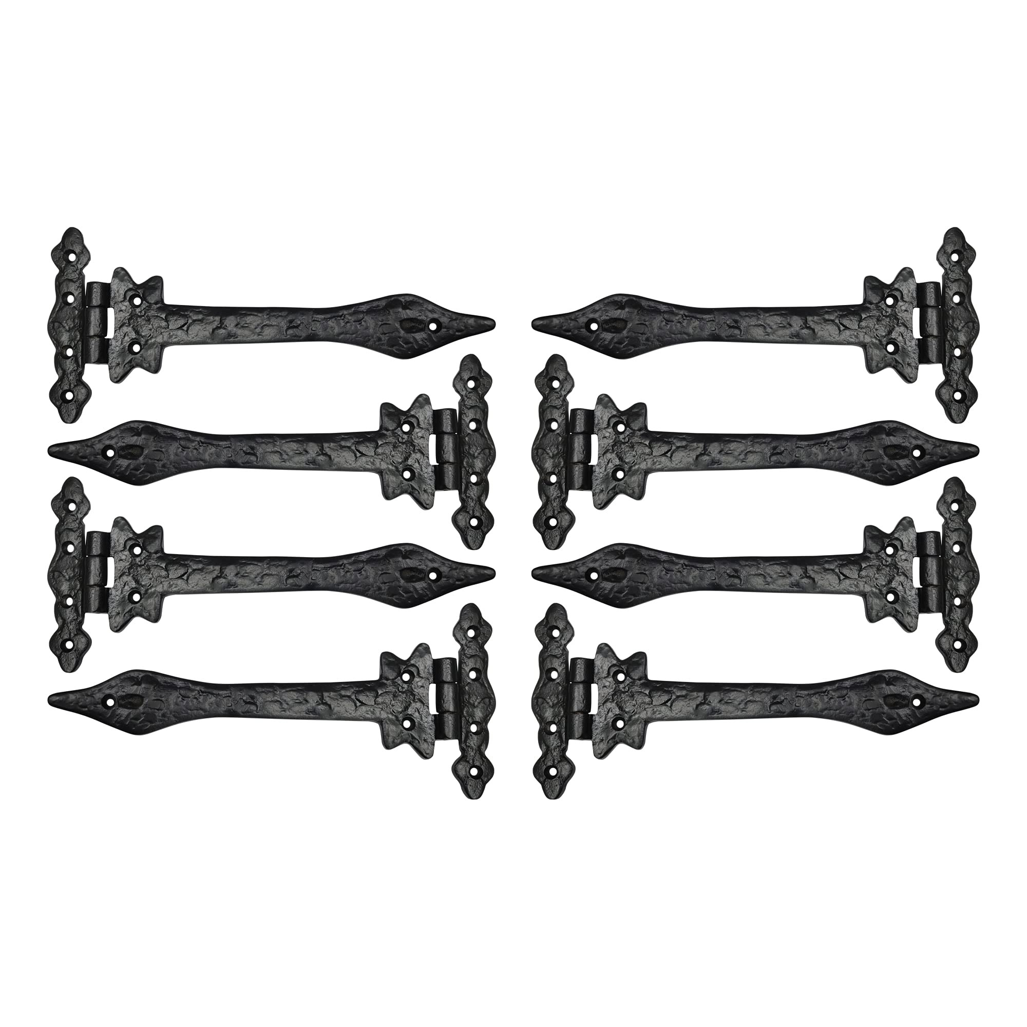 Buy Akatva "Olenyok" T Hinge Set 8 Pieces Heavy Duty Gate Hinges for