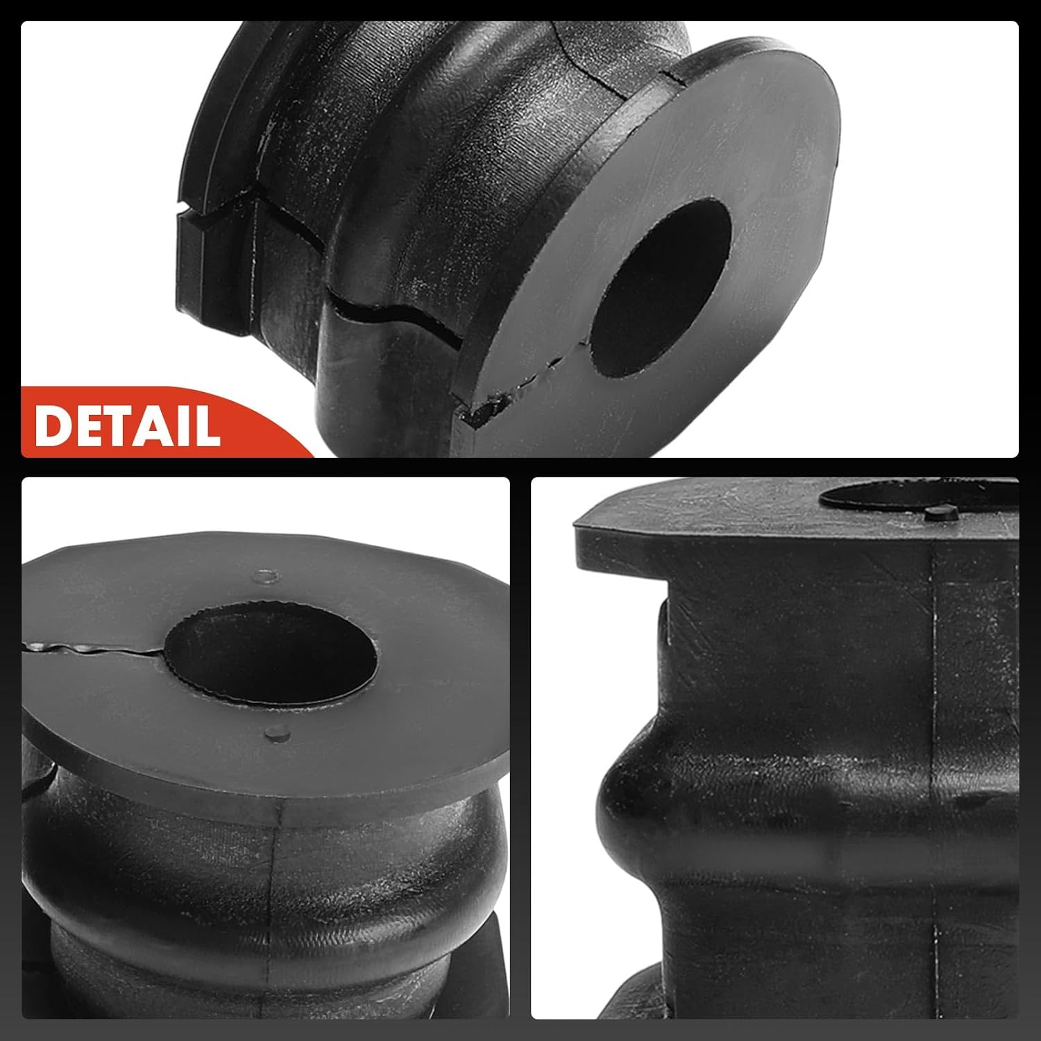 A-Premium 2 x Rear To Frame Sway Bar Bushing Kit, Compatible with Nissan Rogue 2008-2013, Rogue Select 2014-2015, Rogue Sport 2017-2019, Qashqai 2017-2019
