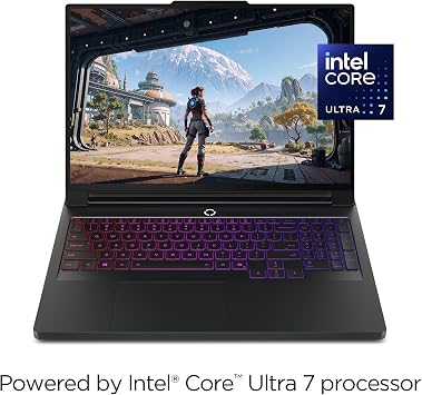 Lenovo Legion Pro 7i AI-Powered Gaming Laptop Intel Core Ultra 7 255HX 16 WQXGA PureSight OLED Display 240Hz NVIDIA GeForce RTXTM 5070 Ti 32GB Memory 2TB Storage PC GamePass