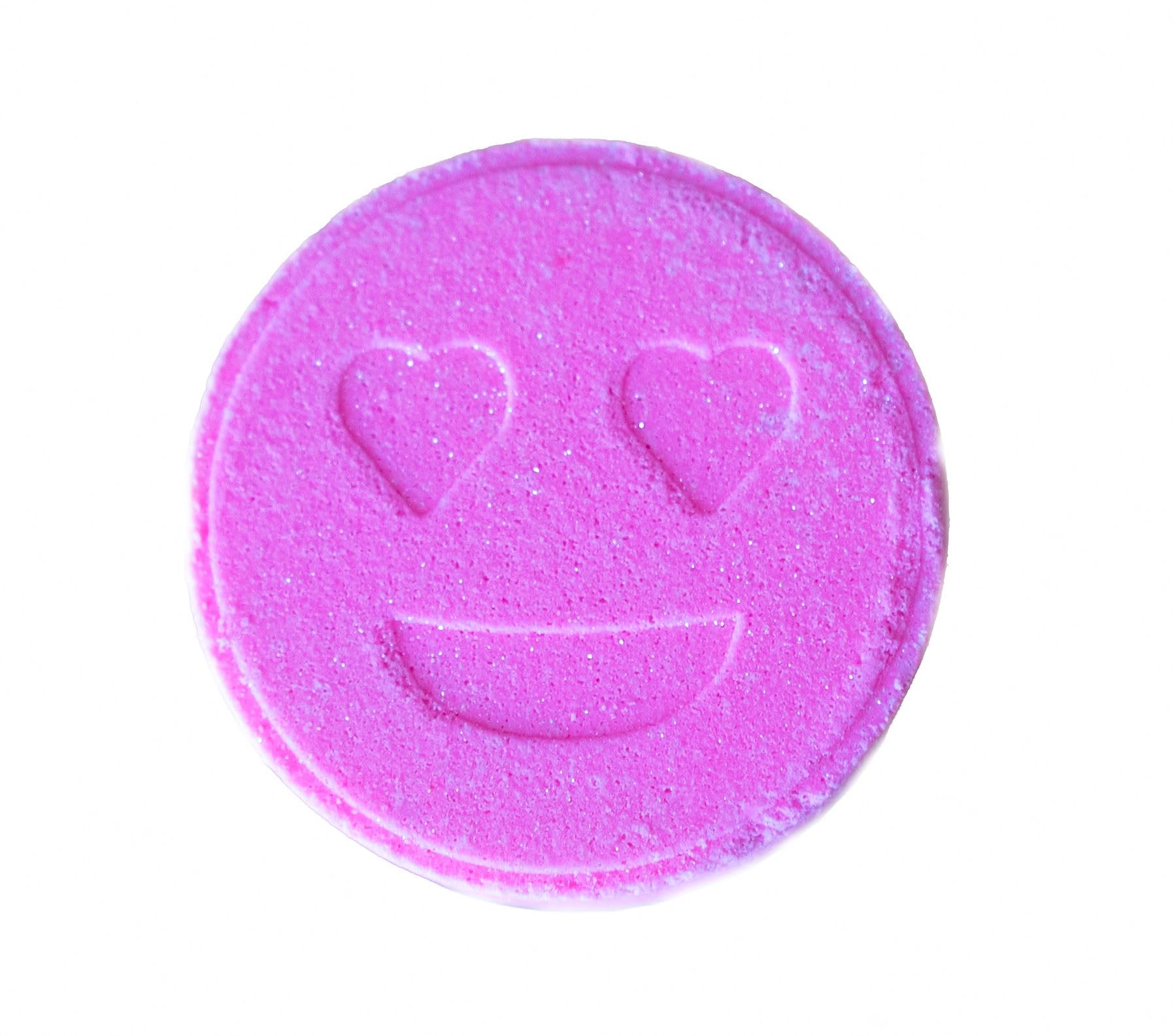 Love It Bath Bomb - Heart-Eyes Emoji