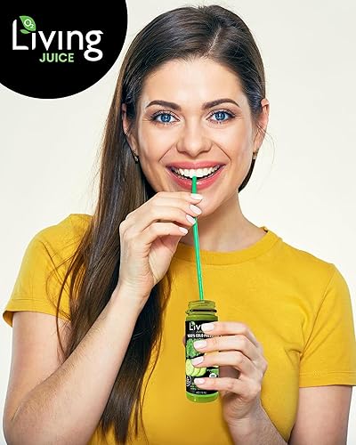 Miniatura 9 de O2 Living Jugo orgánico prensado en frío, sin azúcar ni agua añadida, bebida hecha con frutas y verduras frescas, nutrientes, vitaminas y minerales