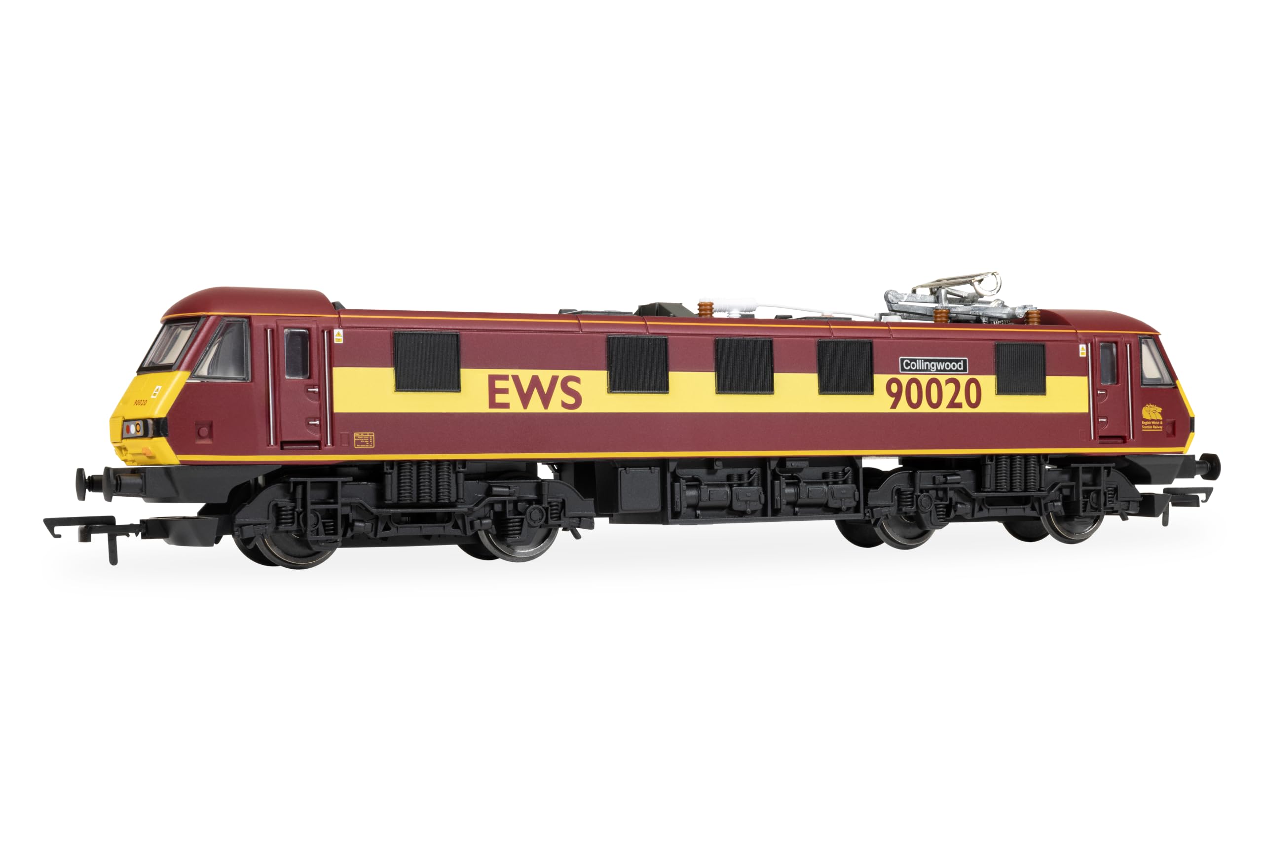 Hornby R30528TXS RailRoad EWS Class 90 Collingwood 90020 Sound Fitted OO Gauge