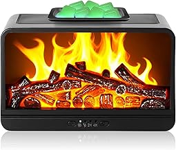 Fireplace Electric Fragrance Lamp For Wax, Electric Fragrance Lamp For Wax, Electric Fragrance Lamp, Led Fireplace Lamp Decorative Lamp For Wax Decoration