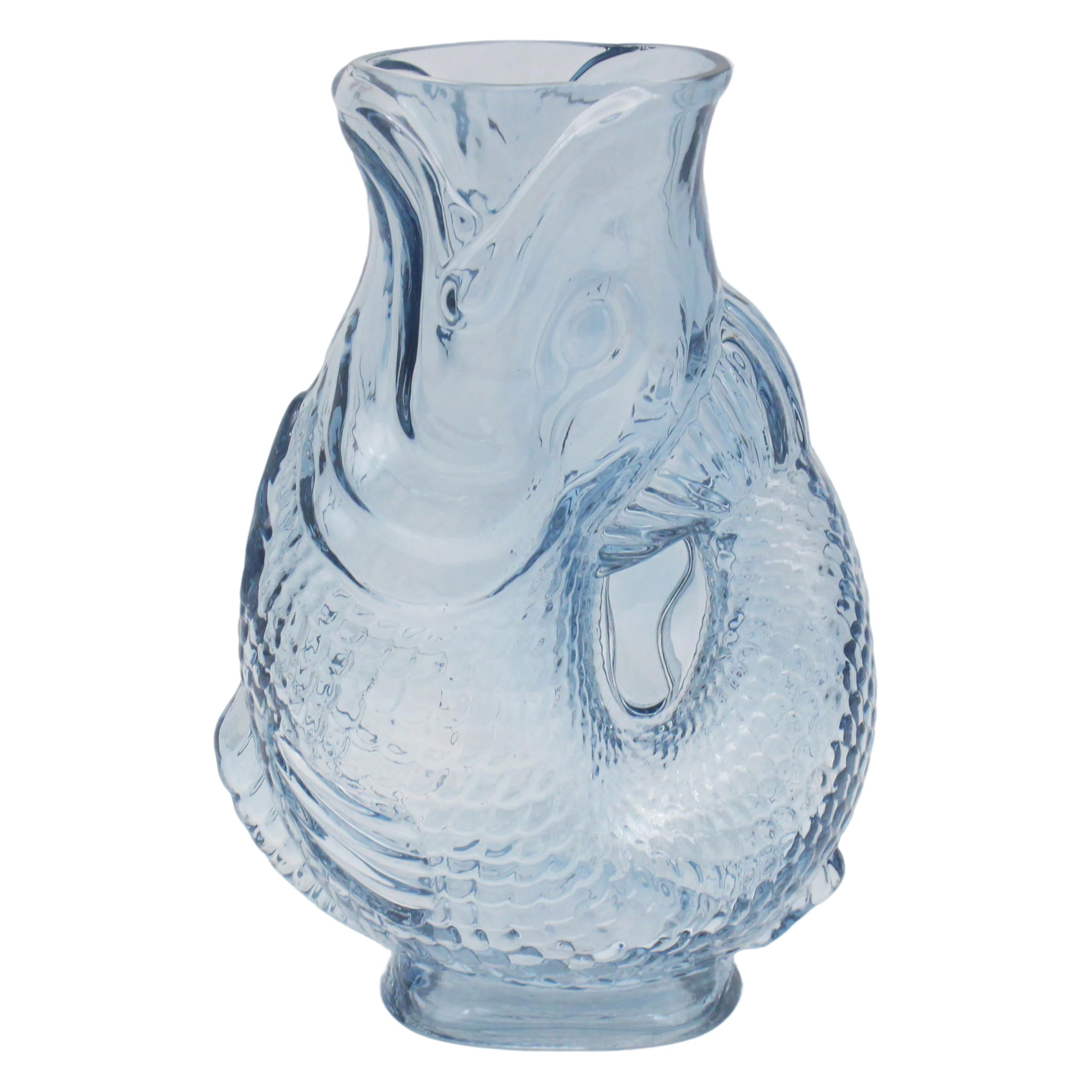 L & P Home & Gifts Fish Jugs & Vases Fish Vase Blue For Home and Kitchen | Lovely Home Décor Daily Use Accessory for Milk, Cream, Juice, and Water | Reusable and Practical Gift for Women and Men