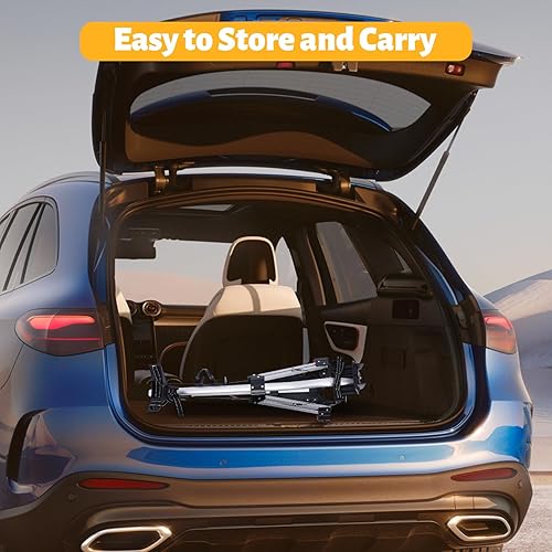 Miniatura 4 de Carrito de golf, carrito de golf de 3 ruedas con freno de pie y correa ajustable, carrito de golf plegable de aleación de aluminio portátil,