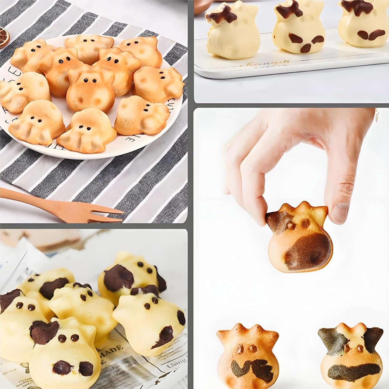 12-compartment non-stick, high-temperature proof baking pan. Easy to clean and unmold, suitable for cupcakes, muffins,cookies