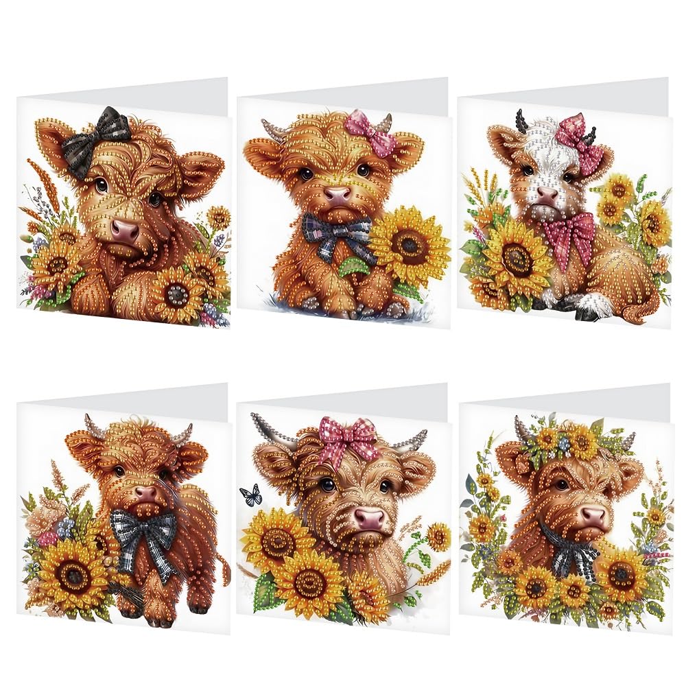 Photo 1 of Tontut 5D Diamond Art Painting Greeting Card Kit