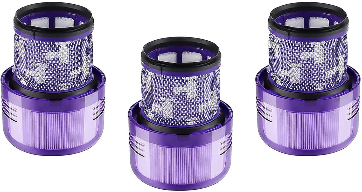 3x HEPA Filter Replacement Compatible with Dyson V11 Outsize, V11 Outsize Origin, Outsize, Outsize Plus, Outsize+, Outsize Absolute+, Absolute Extra, SV16,SV29 Vacuum Cleaner,Compare to Part 970422-01