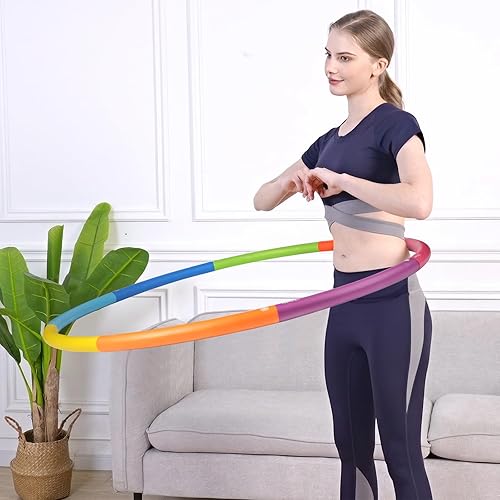 Miniatura 7 de Aro de ejercicio con peso para adultos