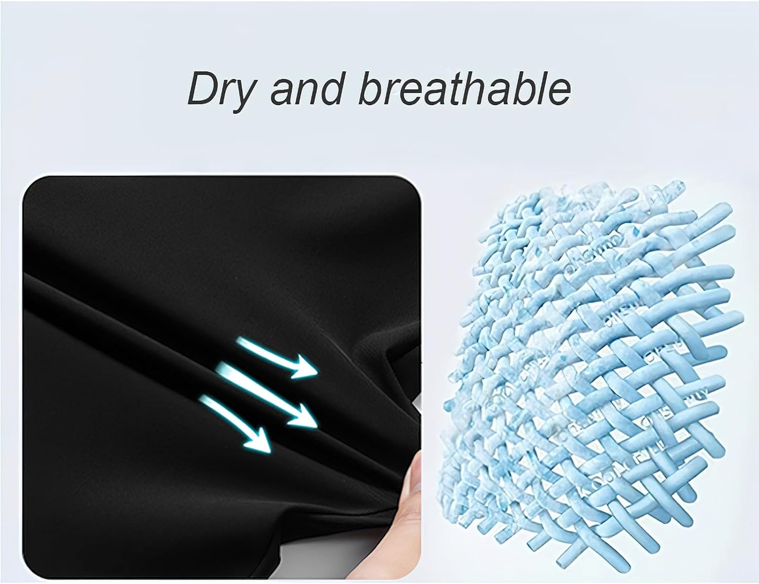 ANUFER Mens Summer Thin Stretchy Sweatpants Jogging Bottoms with Zip Pockets Lightweight Casual Trousers - Image 6