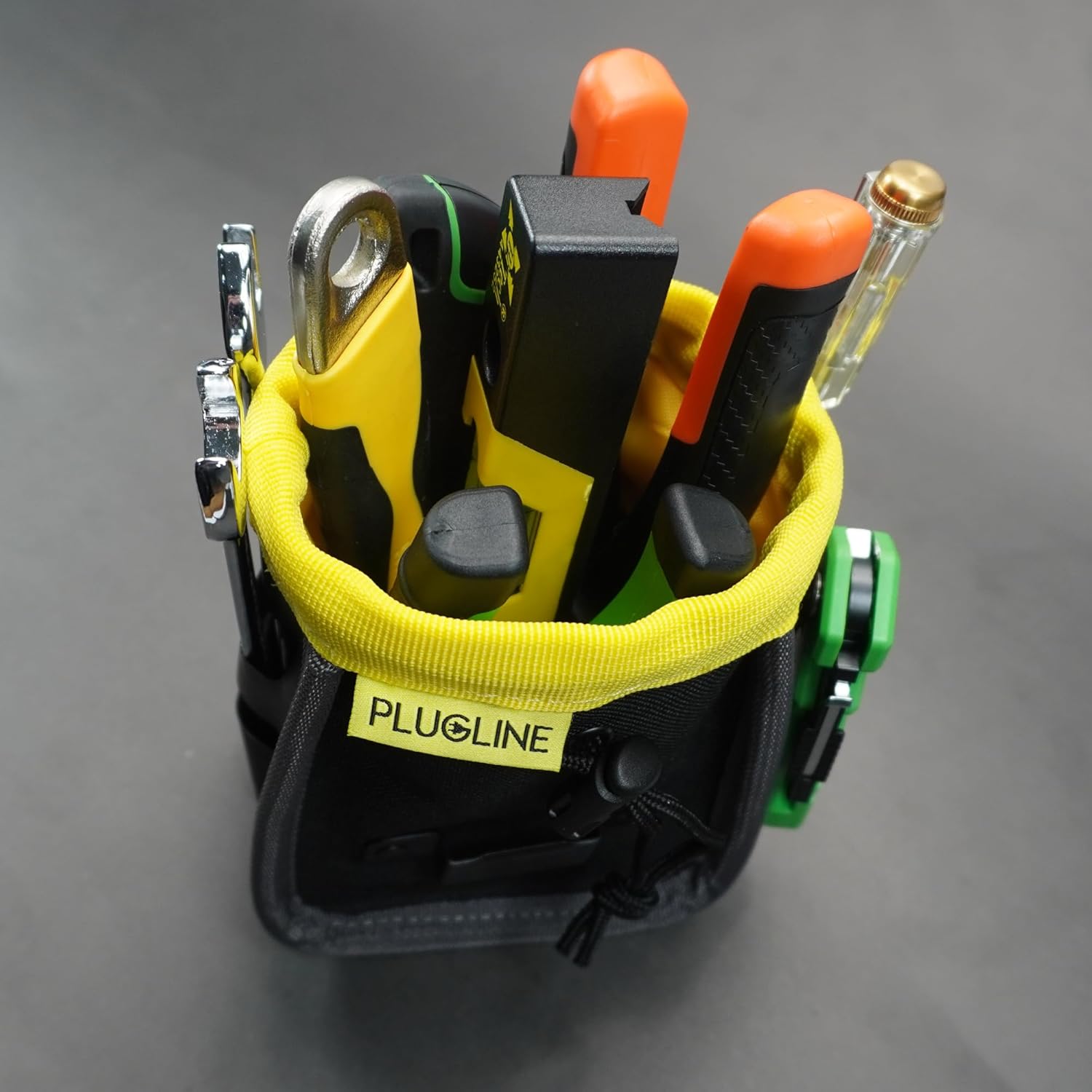 Tool Belt Pouch for Screws, Nails with Measuring Tape Holder, Tools Organizer Pouch Bag - Ideal for Men, Electrician, Carpenter, HVAC Tech, Technician, Handy Man, Plumber and Contractor - Image 8