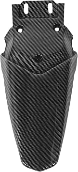Carbon Fiber Look Rear Mudguard Protector with Replacement for Talaria Sting X3 MX3 MX4, Protects Essential Components From Debris Splashing Up