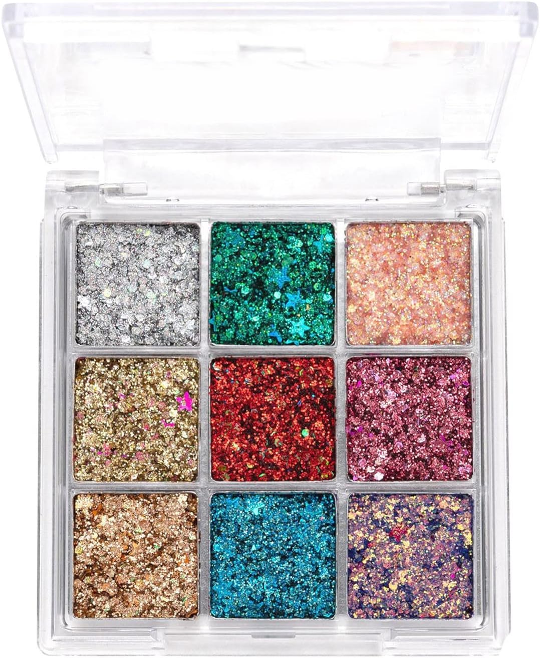 9 Colors Chunky Fine Body Glitter Mermaid Small Sequins Glitter Nail