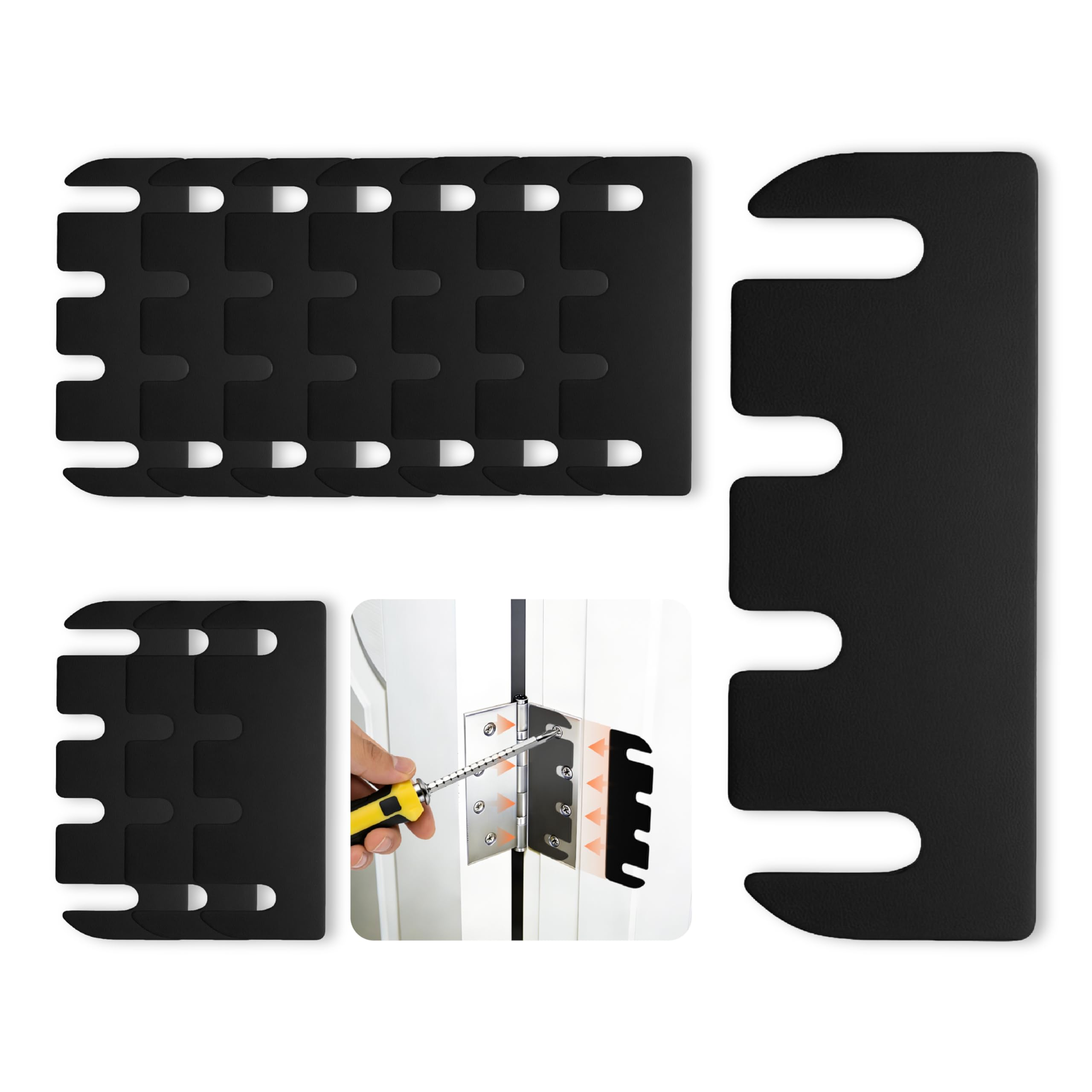 Door Hinge Shims - Adjust Door Alignment -12 Door Hinge Shims - Adjust Door Alignment -12
