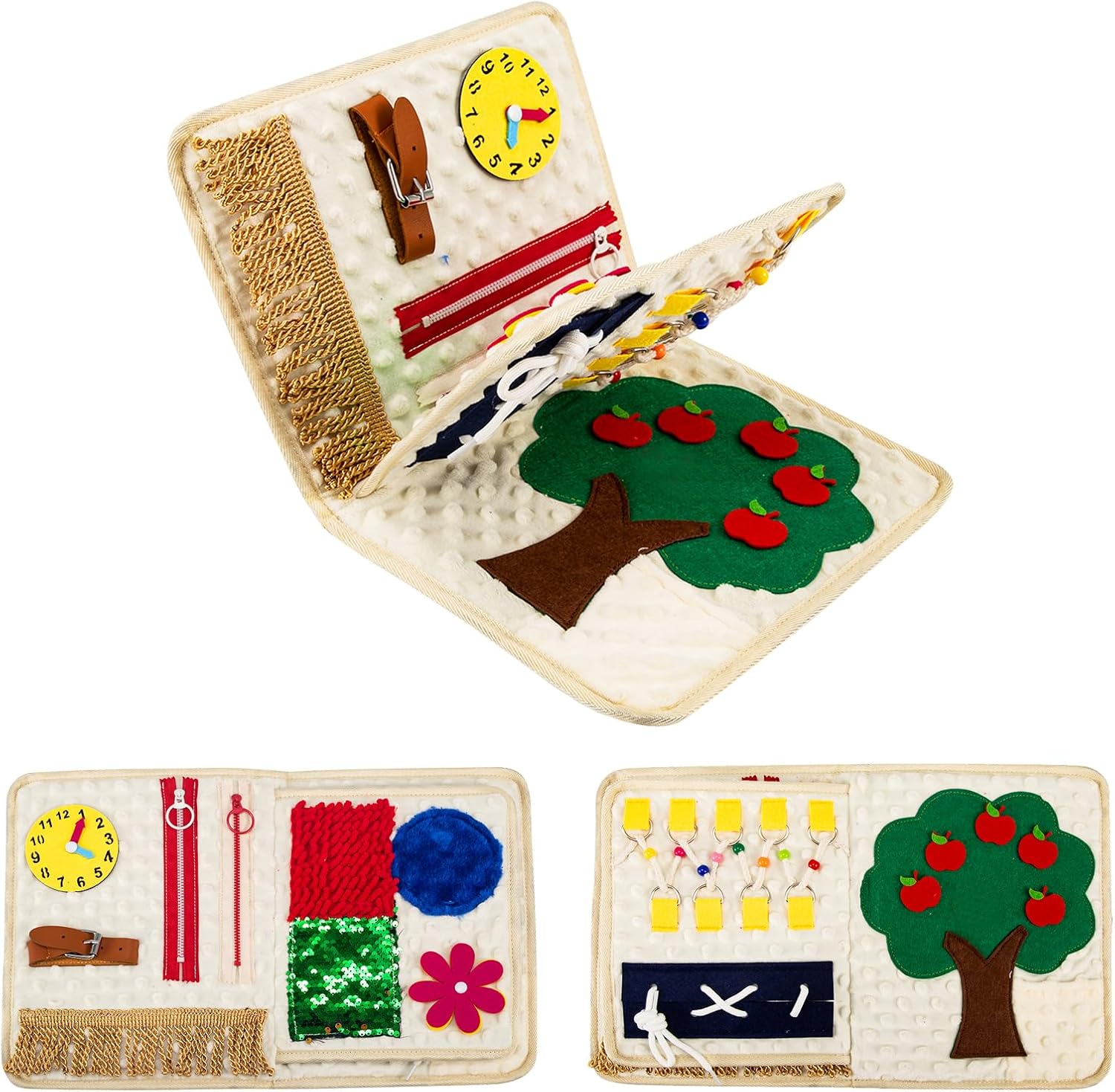 Fidget Blanket for Adults with Dementia,Elderly Fidget Toy