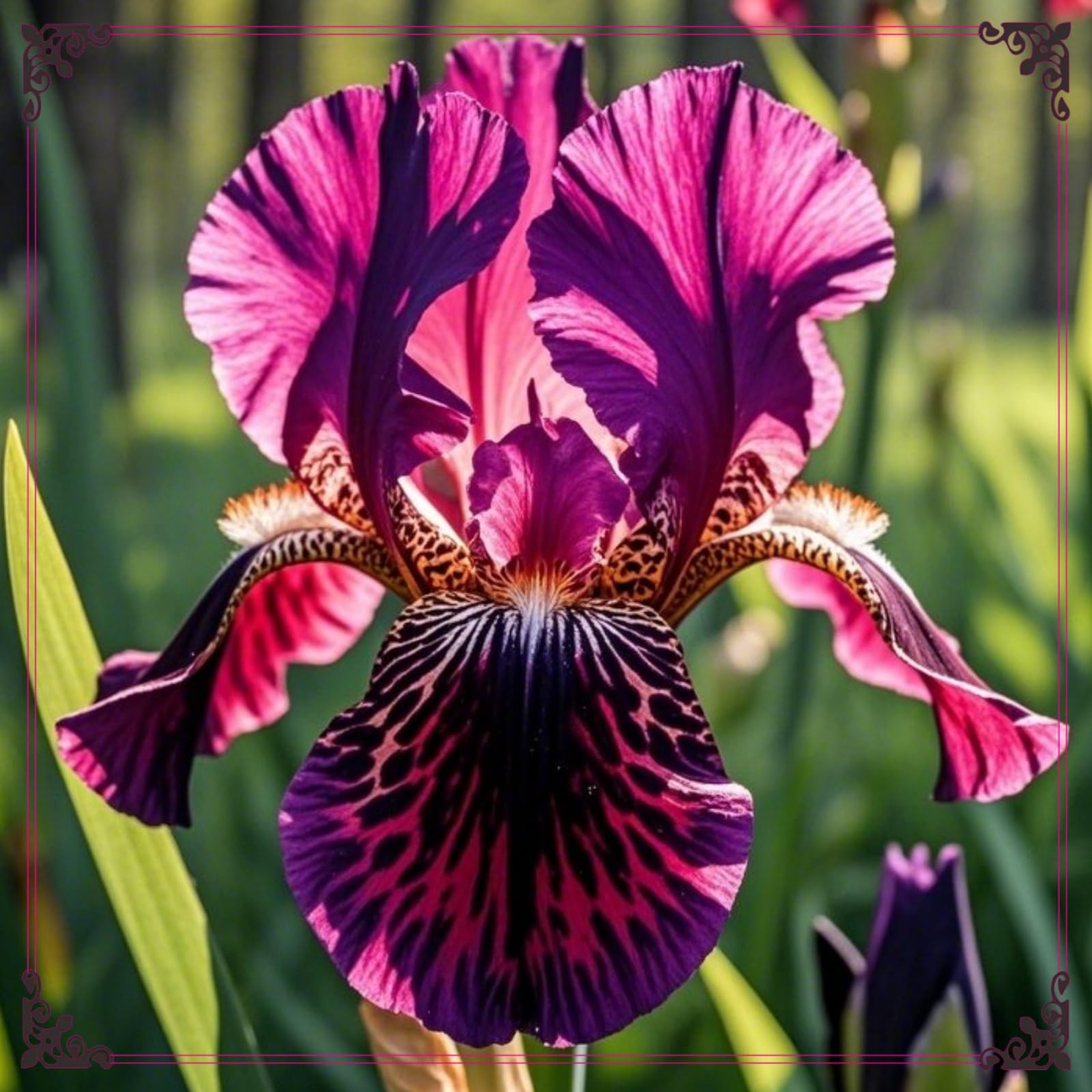 Garden Flowers, Plant Bulbs, Wedding, Iris Bulbs for Planting Now UK, Natural Organic, Greening Flower, Hardy Perennial, Iris Bulbs,-5bulb-d