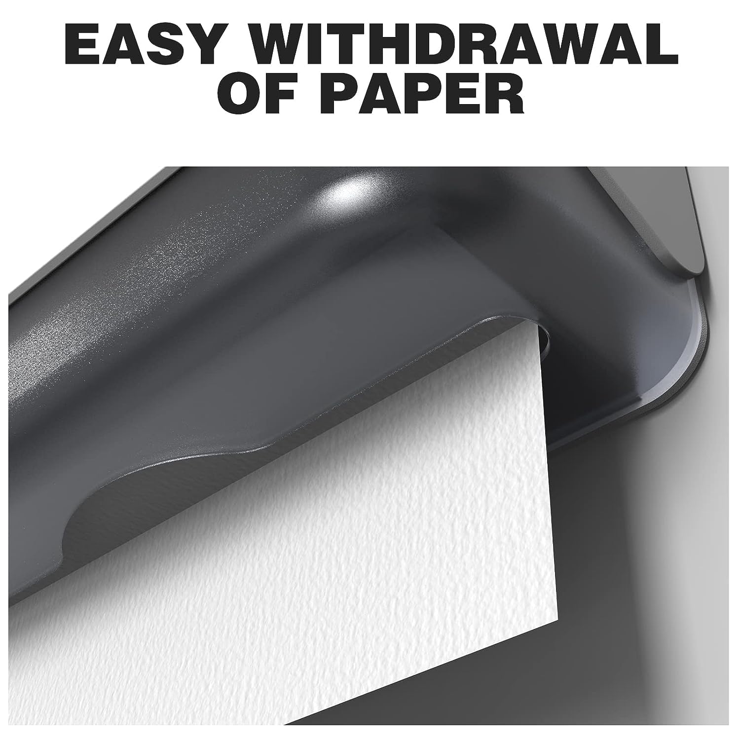 Dolphy ABS Wall Mounted Multifold Mini Hand Tissue Paper Dispenser-White 4 71JsPfmCdeL. SL1500