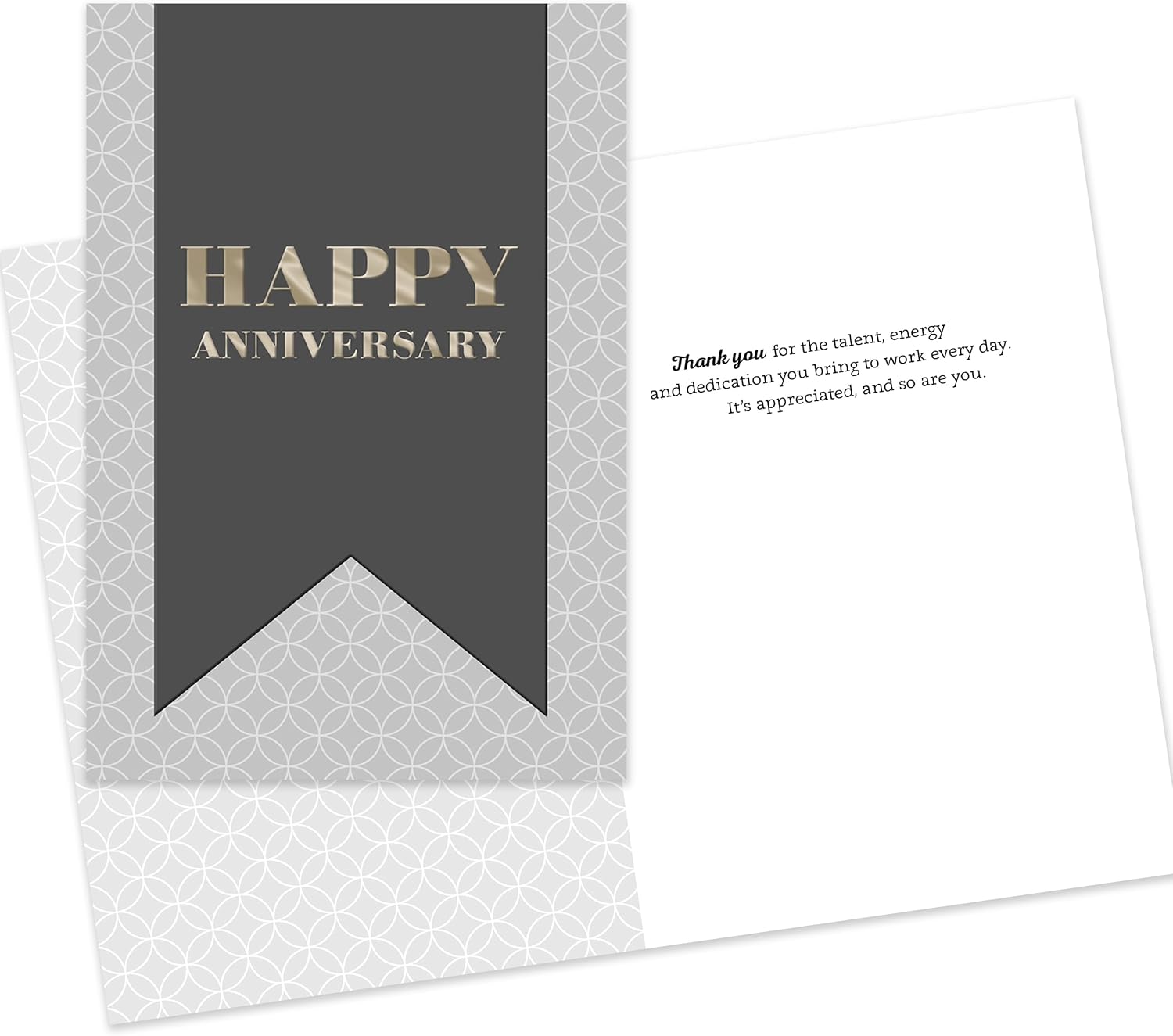 Hallmark Business (25 Pack) Work Anniversary and Career Milestones Greeting Cards for Employees