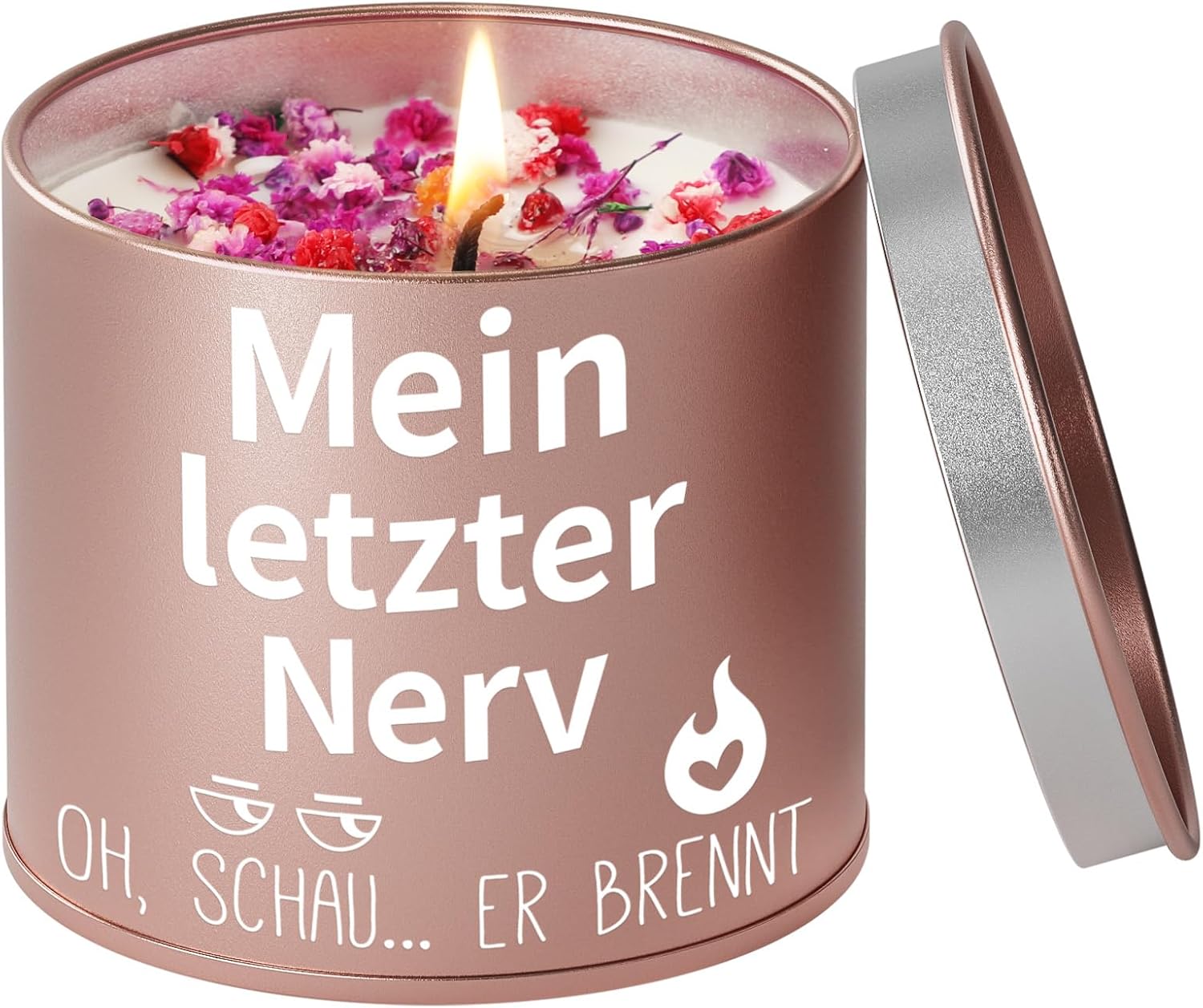 PRSTENLY Geschenke für Frauen, 9OZ Lavendel Kerzen Geschenk für Frau Freundin Mama Oma Schwester zum Geburtstag Weihnachten Oster, Geburtstagsgeschenk für Frauen, Mein Letzter Nerv [Energieklasse A]