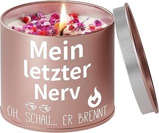 PRSTENLY Geschenke für Frauen, 9OZ Lavendel Duftkerze | Geburtstagsgeschenk für Frauen, Geschenk für Frau Freundin Mama Oma Geburtstag Hochzeitstag Weihnachten Muttertag