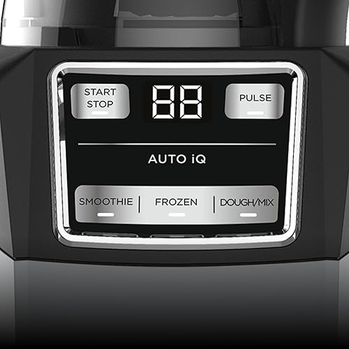 Vista 6 de Ninja Licuadora, sistema de cocina compacto, 1200 W, 3 funciones para batidos, masa y bebidas congeladas con Auto-IQ, jarra de licuadora de 72 oz*