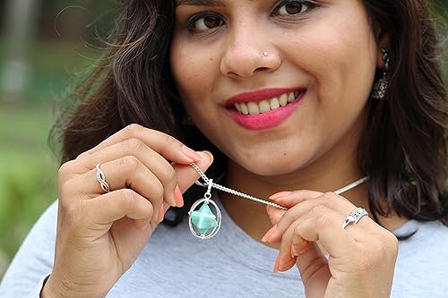 Miniatura 3 de Jet Tiendaite Spinning Merkaba Pendulum 2.5 pulgadas Jet International Crystal Therapy Dowsing Chakra Balancing Healing