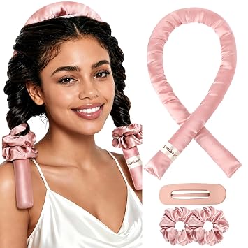 Yanibest Satin Heatless Curler Set, Overnight Hair Curler to Sleep in