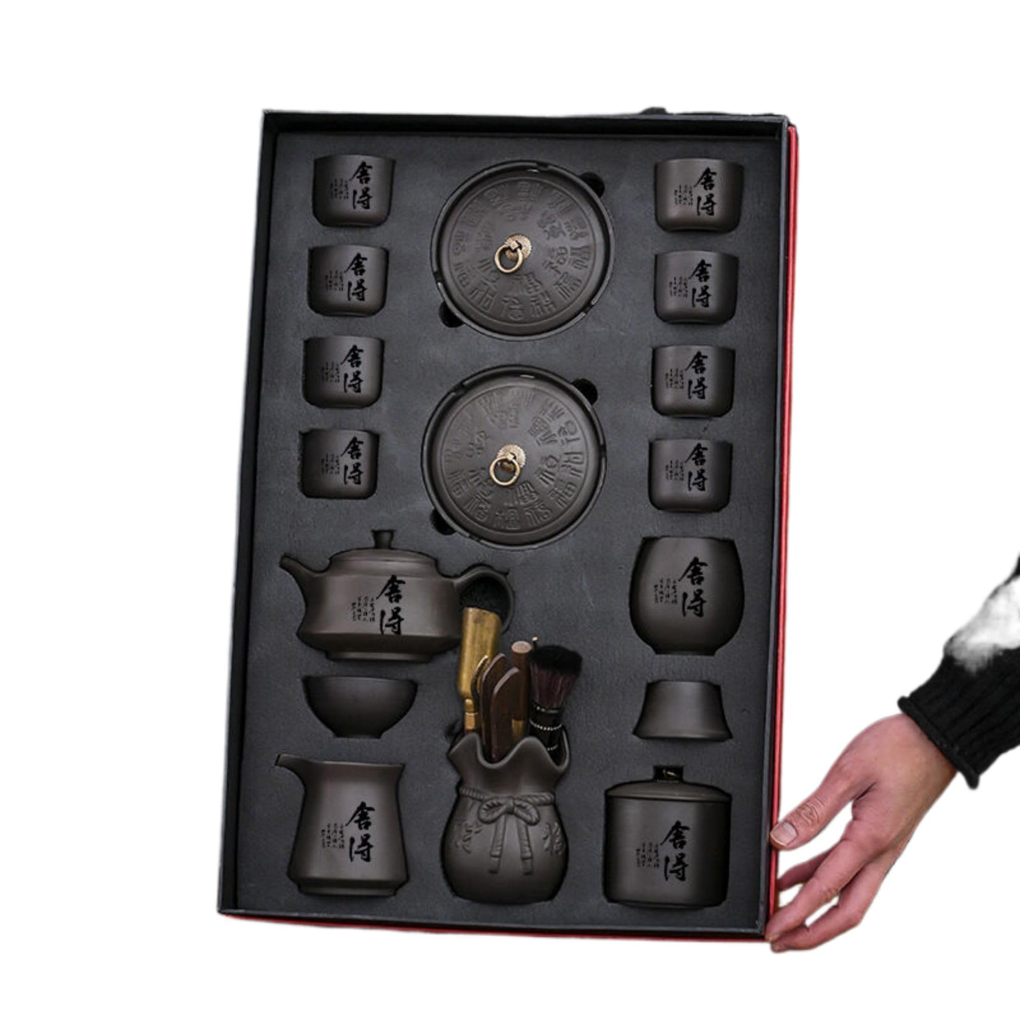 Service à thé chinois compact pour ne plus rater son Kungfu