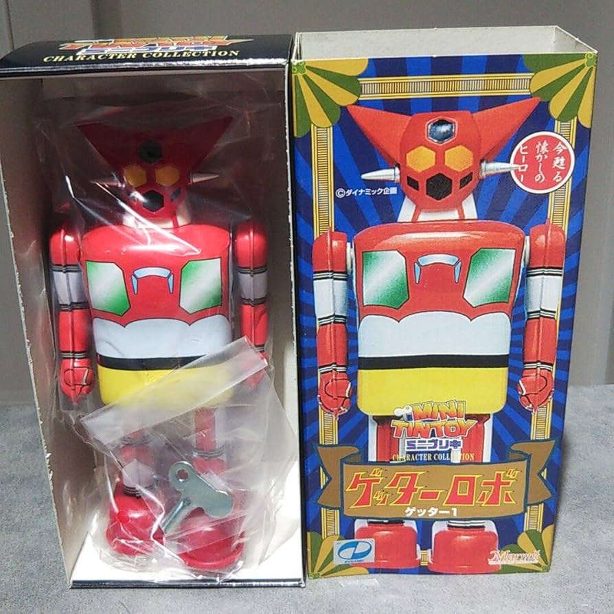 マーミット　歩くミニブリキ　ゲッターロボ ゲッター1 新品未開封品　ゼンマイ 2025年最新】マーミット ゲッターの人気アイテム - メルカリ