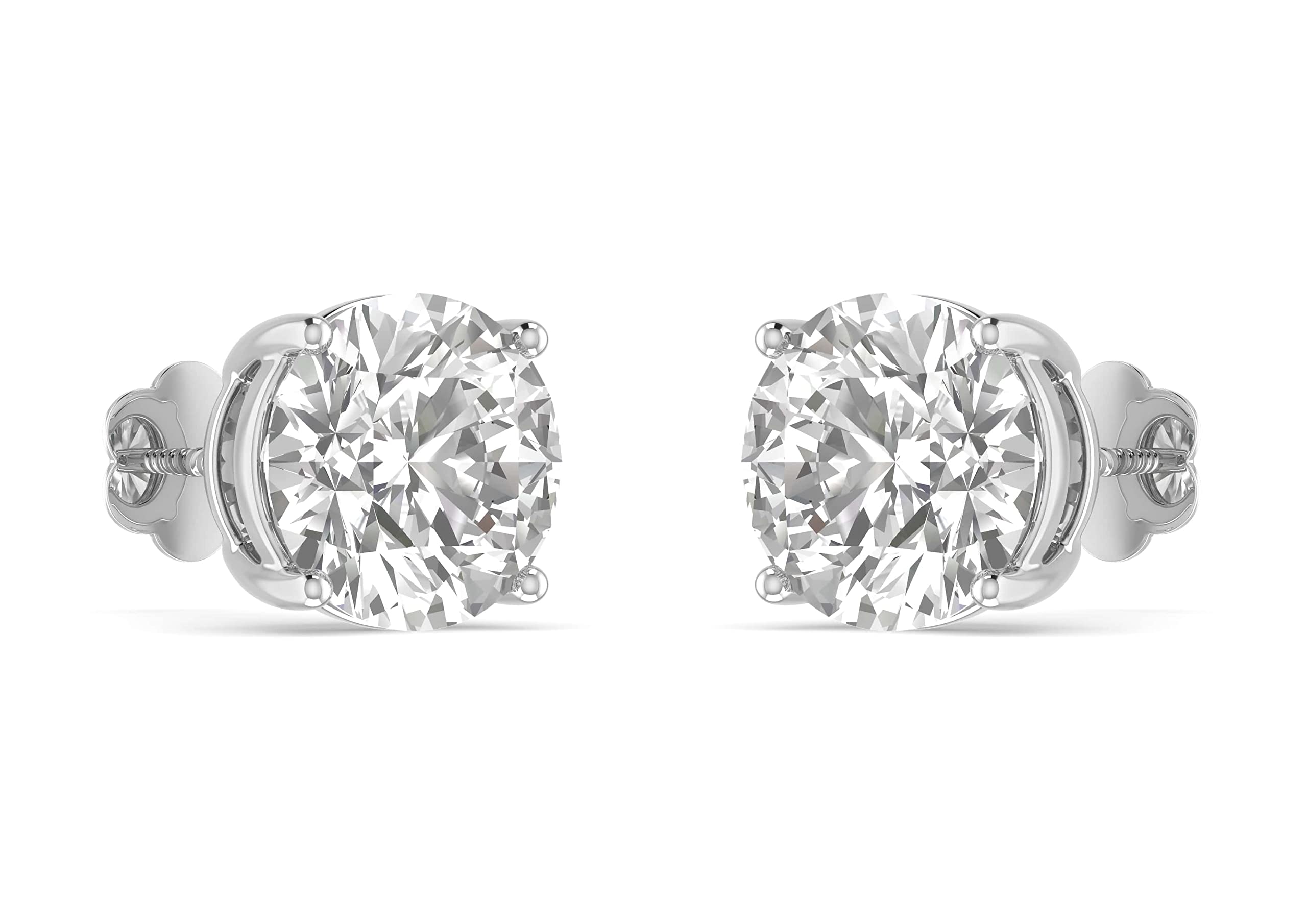 ORIONZ Earrings for Women & Girls | CZ Round Solitaire Studs | 925 Sterling Silver Gift for Birthday Anniversary | 18k Gold Plated Jewellery | Western Stylish Fashion Accessories (B08R938FCX) Amazon Price History, Amazon Price Tracker