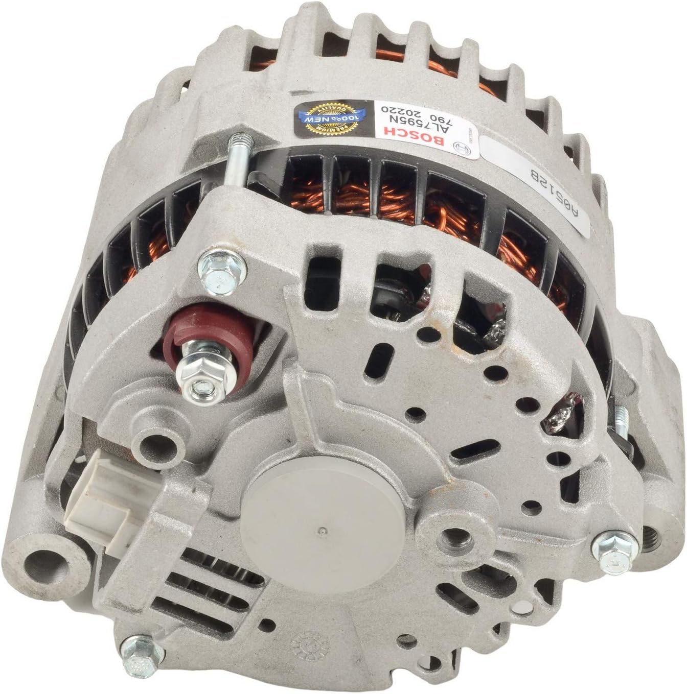 BOSCH AL7595N Premium 100% New Alternator - Compatible with Select Ford Thunderbird; Lincoln LS; 110 Amp