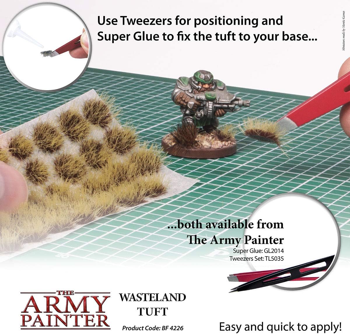 The Army Painter バトルフィールド XP - Wasteland Tuft Terrain モデルキット ミニチュア