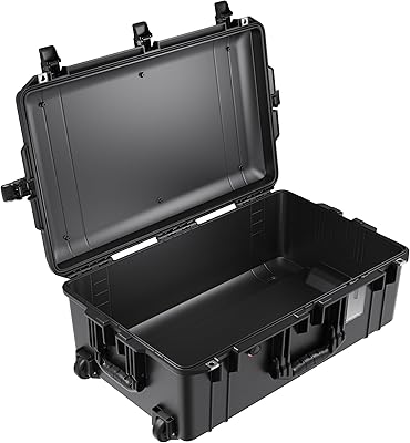 Pelican Air 1595 Case no Foam (Empty Case) - Black