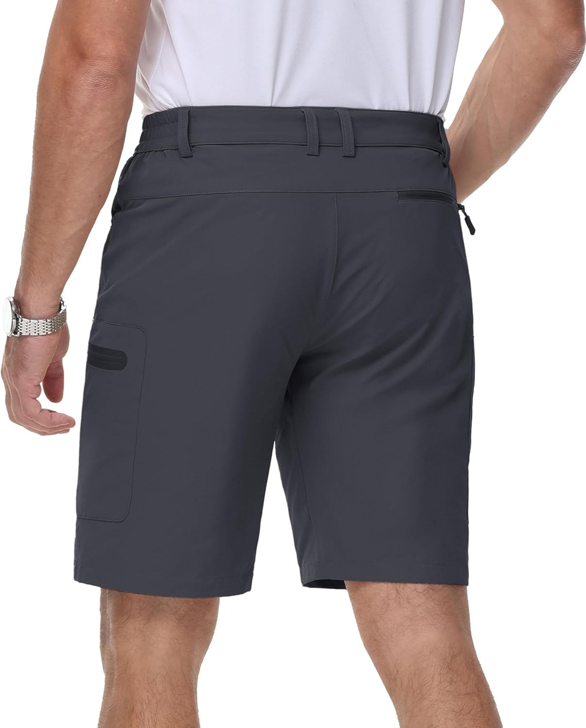 MAGCOMSEN Men's Hiking Cargo Shorts 10" Lightweight Outdoor Work Shorts for Men Travel Casual with 5 Pockets