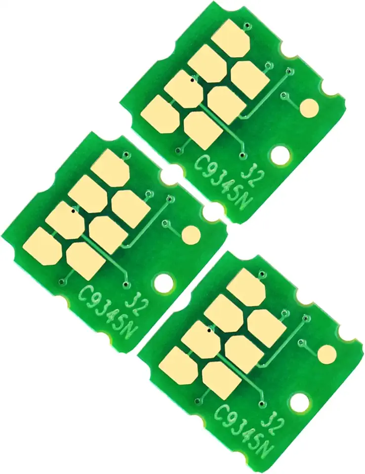 Kit com 3 Chips para Caixa de Manutenção C9345 Compatível com Epson