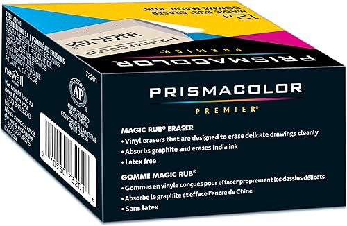 Miniatura 3 de Prismacolor Premier Magic Rub - Borradores de vinilo, paquete de 12