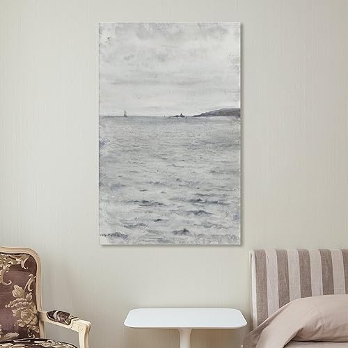 Vista 15 de Falmouth por Henry Scott Tuke - Póster de pared para pared, póster impreso en lienzo, obras de arte, dormitorio, sala de estar, decoración de 24 x