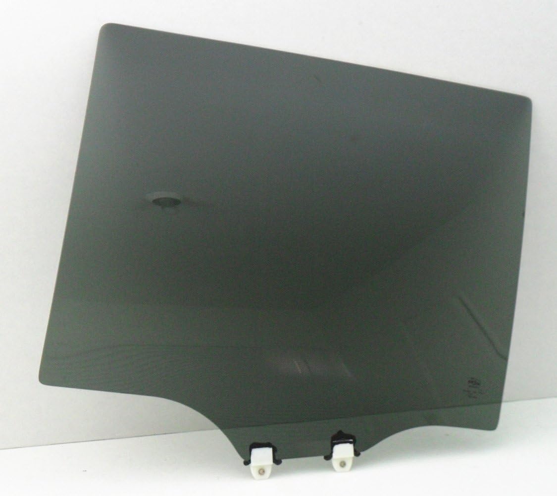 Driver Left Side Rear Door Window Door Glass Compatible with Honda Pilot 2009-2015 Models
