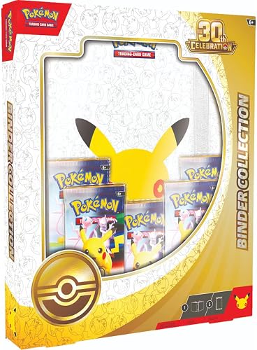 Pokémon TCG : Collection de classeurs 30e célébration (1 classeur et 5 boosters) - 2
